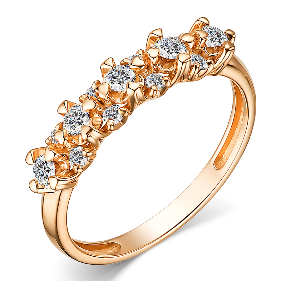 Кольцо, золото, бриллиант, 15827-100